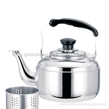 New promotional good quality stainless steel whistling kettle with mirror polishing